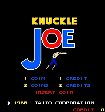 Knuckle Joe (set 1) screen shot title